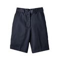 Women's & Misses' Utility Chino Flat Front Poly/Cotton Shorts